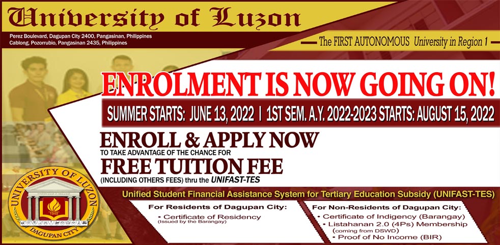 University of Luzon | A Trustmark of Academic Excellence