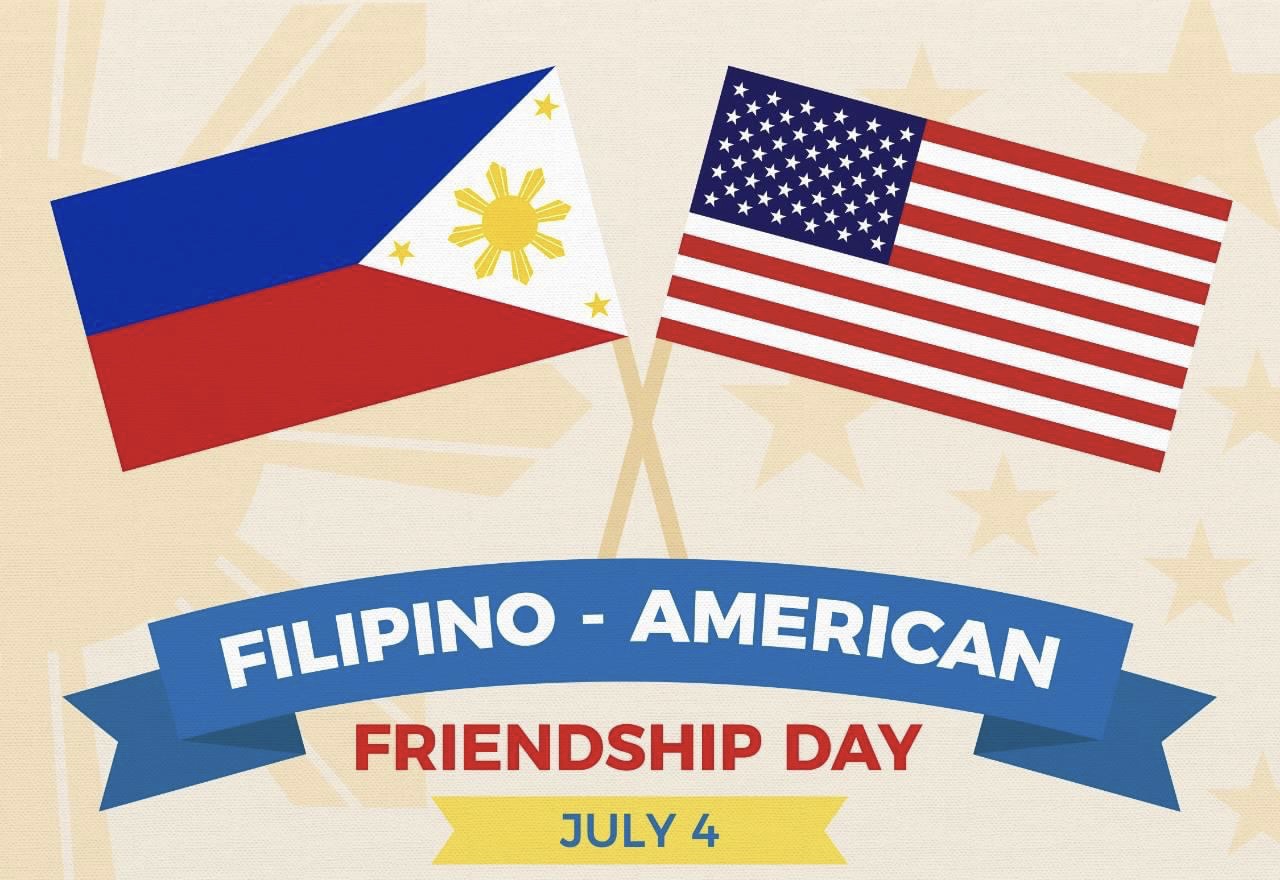 July 4 PhilippineAmerican Friendship Day celebrates the life and