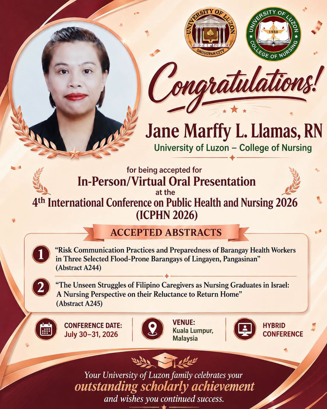 4th International Conference on Public Health and Nursing 2026 (ICPHN 2026)