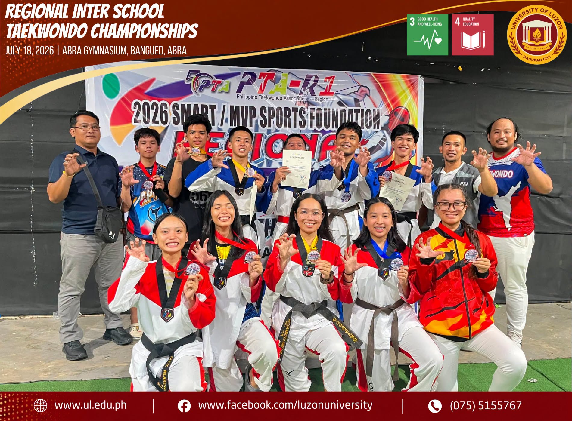 REGIONAL INTERSCHOOOL TAEKJWONDO