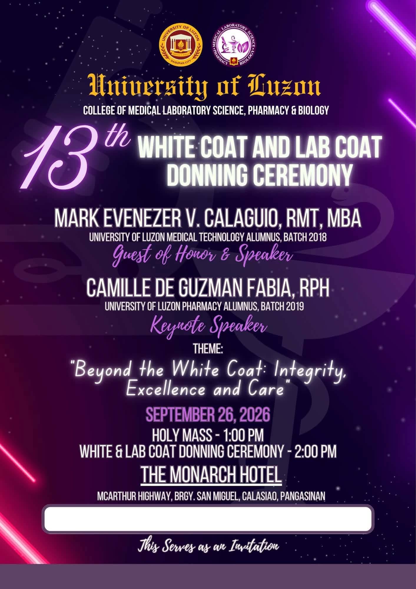 white coat